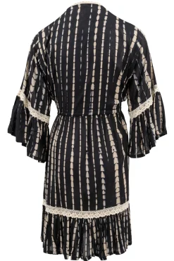 Tunic Isabella Crochet Black Tie Dye