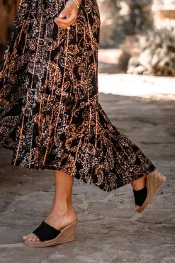 Wedge Elia Black