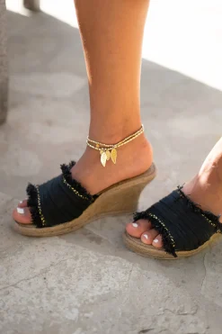 Wedge Inessa Destello Black