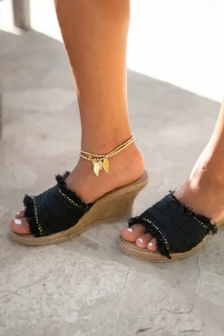 Wedge Inessa Destello Black