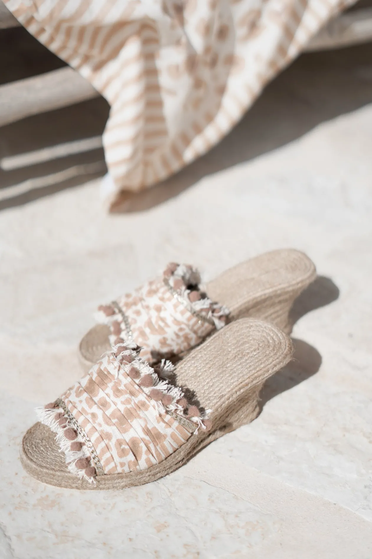 Wedge Inessa Impresion Leopard
