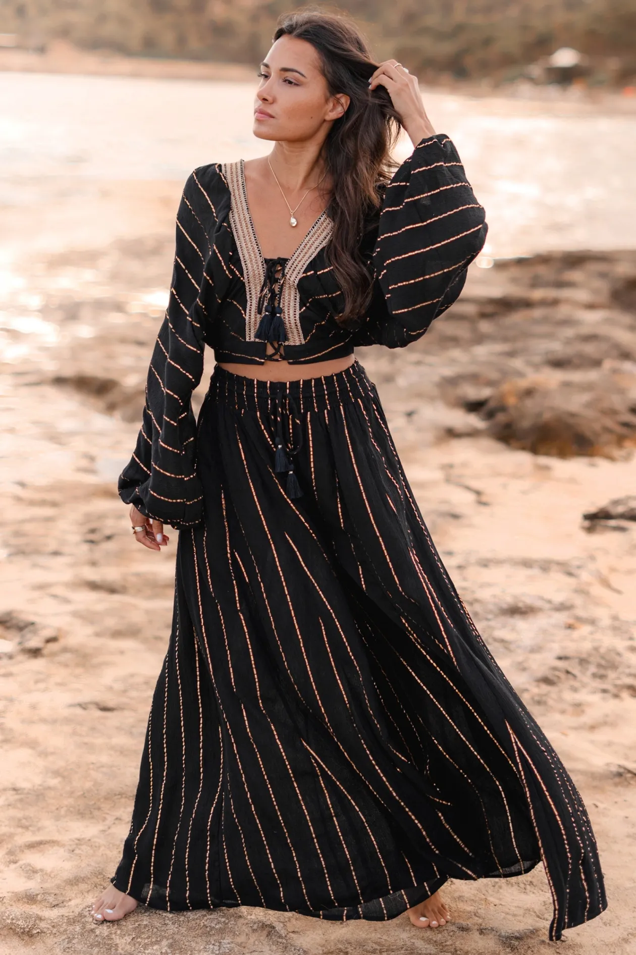 Wide Pants Emika Black