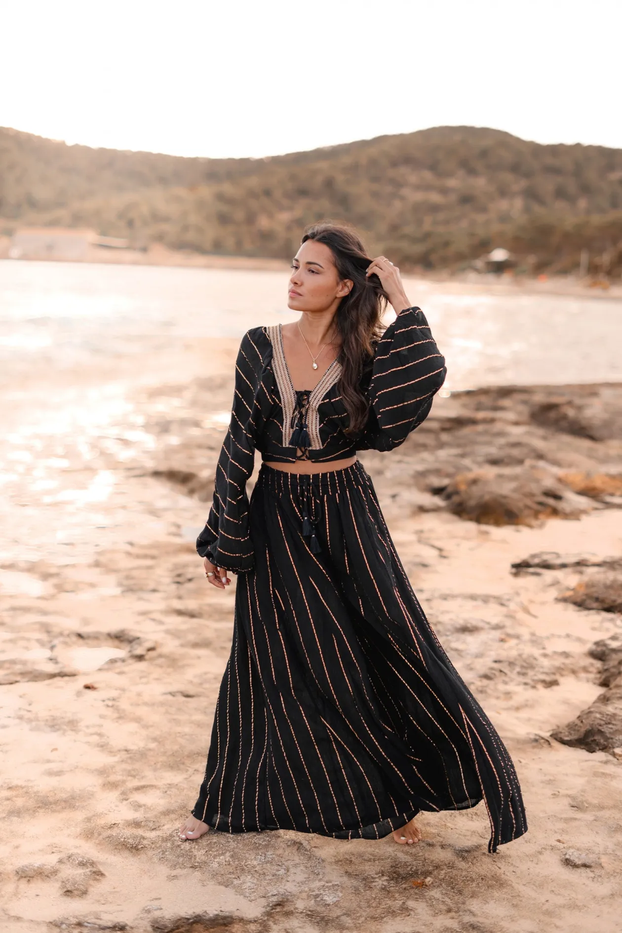 Wide Pants Emika Black