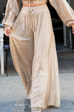 Wide Pants Emika Light Taupe