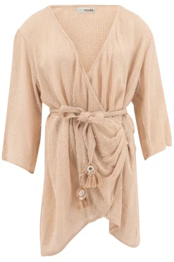 Wrap Dress Deya Scorva Sand