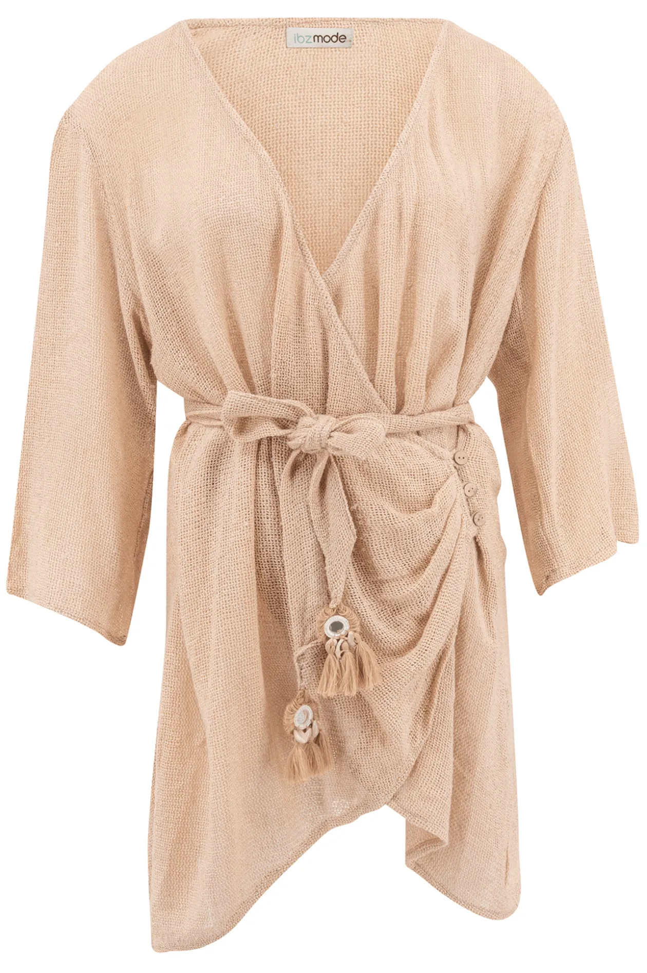 Wrap Dress Deya Scorva Sand