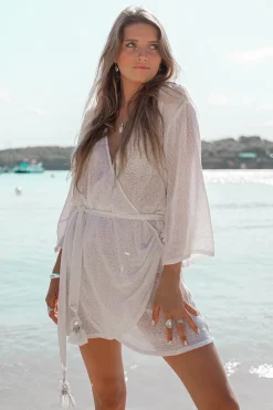 Wrap Dress Deya White