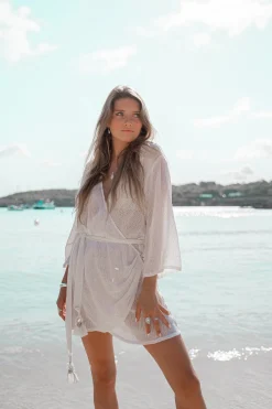 Wrap Dress Deya White