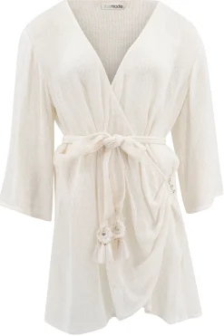 Wrap Dress Deya White