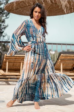 Wrap Dress Romina Beige