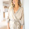 Wrap Dress Soof Scorva Sand