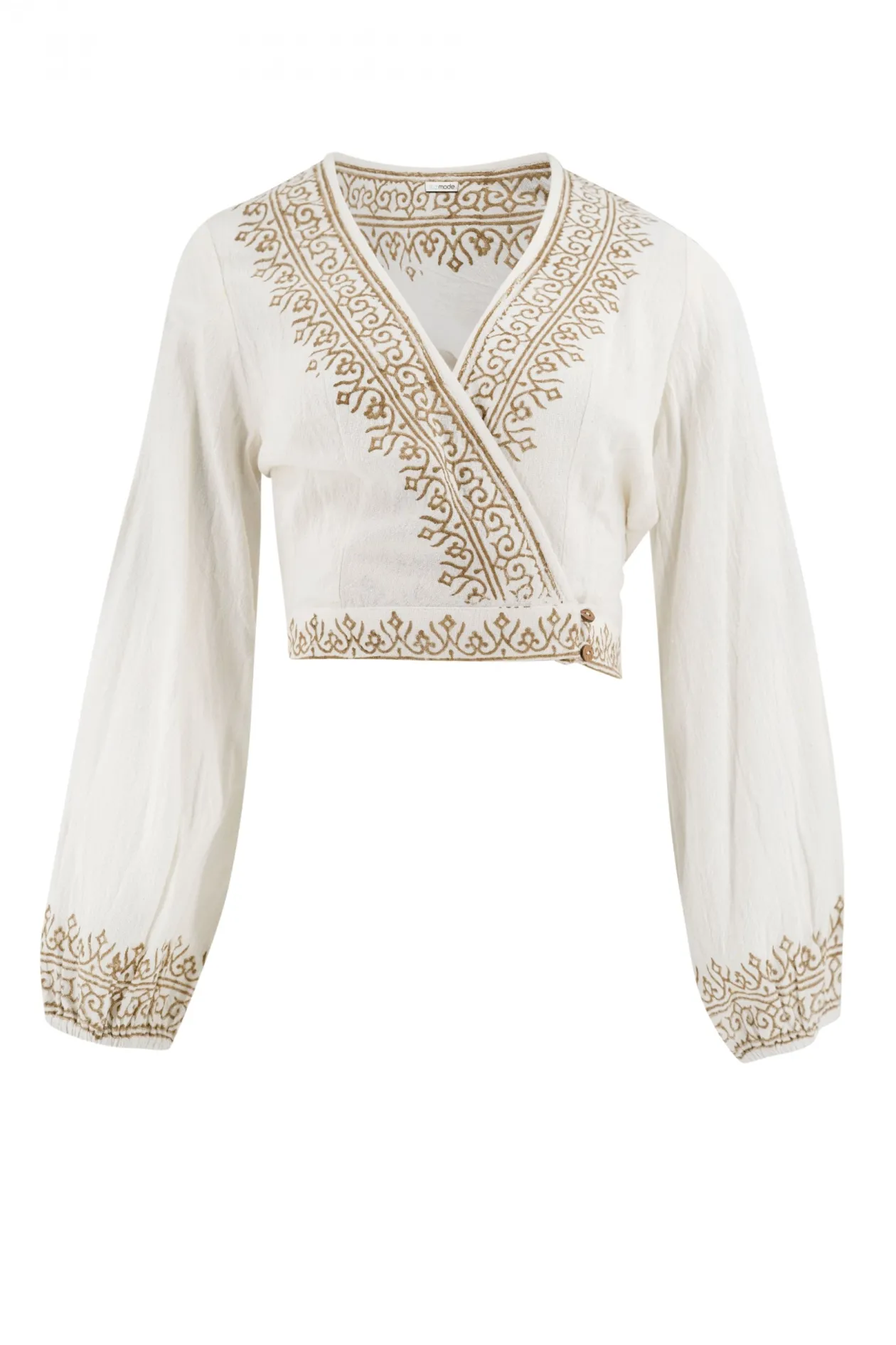 Wrap Top Adri Scorva White