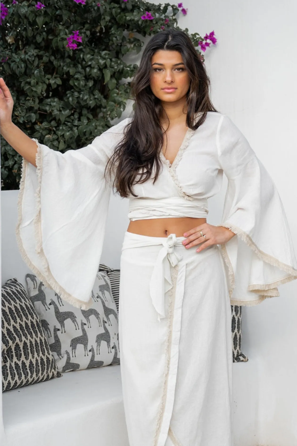 Wrap Top Garcia Ivory
