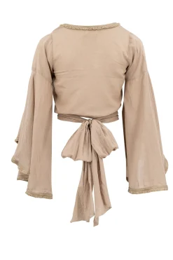 Wrap Top Garcia Taupe