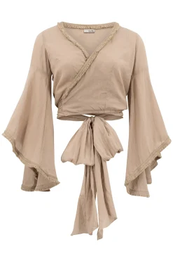 Wrap Top Garcia Taupe